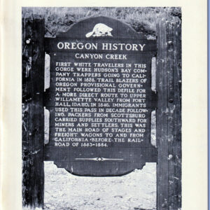 Pioneer Days In South Umpqua Valley Vol. 1