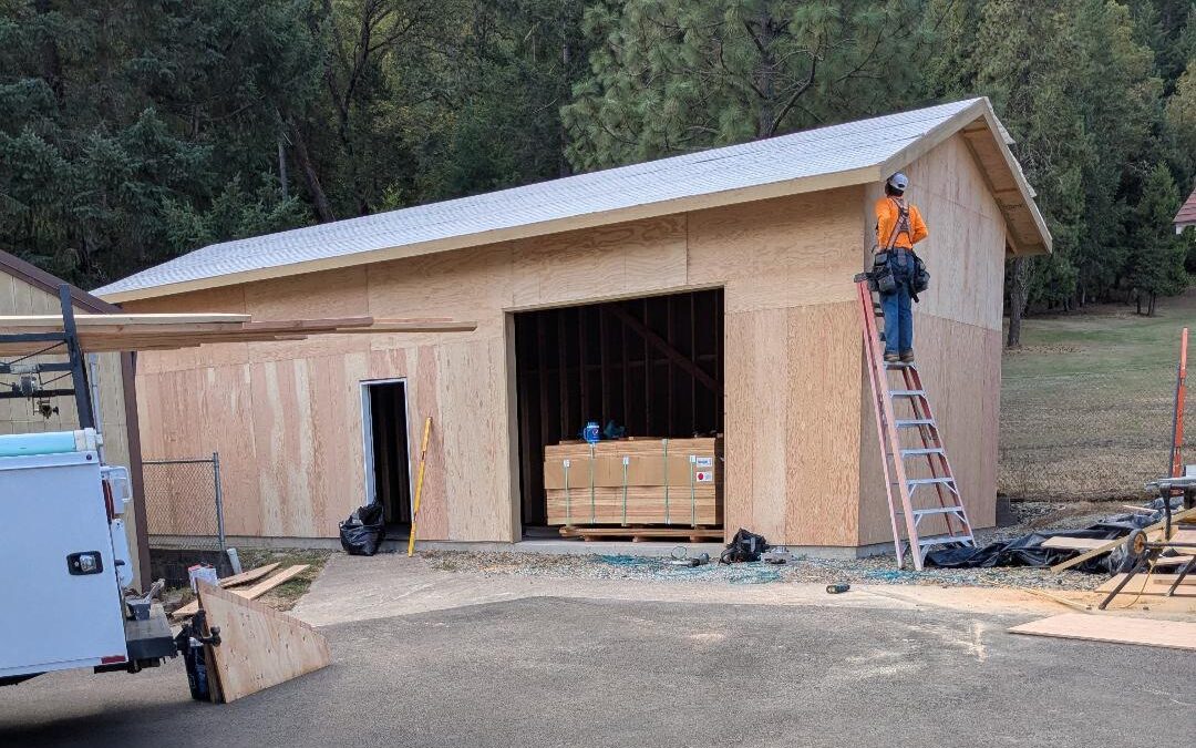 NEW STORAGE BUILDING GOING UP!!